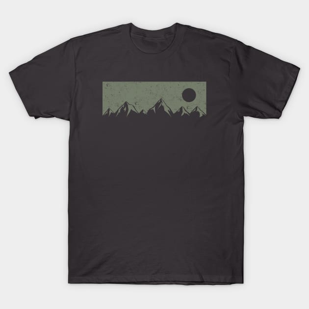 Mountains T-Shirt by SommersethArt